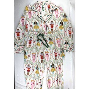 NWT Jaye’s Studio/ Paisley & Dot Christmas Print Pajamas Pant Set Women Size S